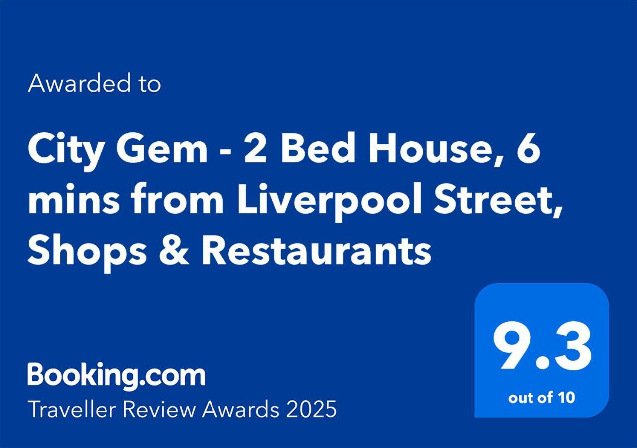 Case de vacanță Gem - 2 Bed House, 6 Mins From Liverpool Street, Shops & Restaurants Londra